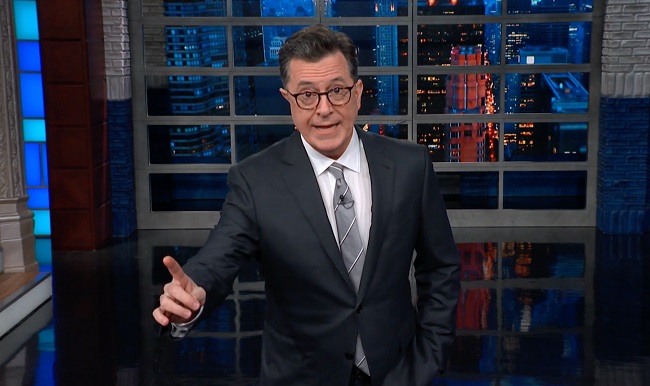 Stephen Colbert Skewers Trump’s Covid Response