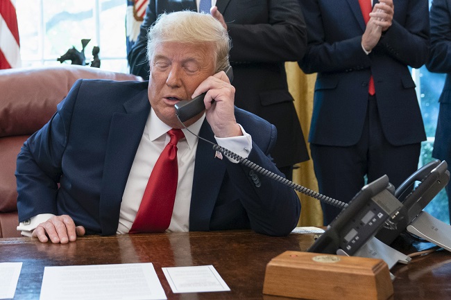 Late Night Has Fun With Trump’s Missing Phone Records