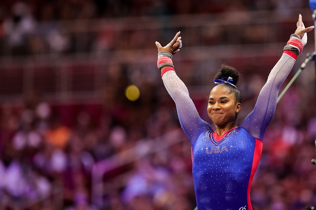 Jordan Chiles has Unusual Off Day For Us Gymnasts