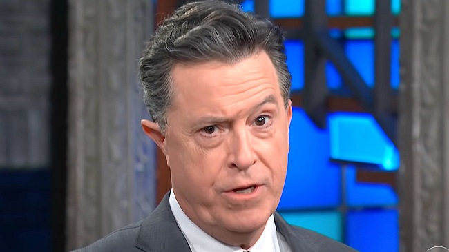 Stephen Colbert Debates Catching Omicron on Purpose